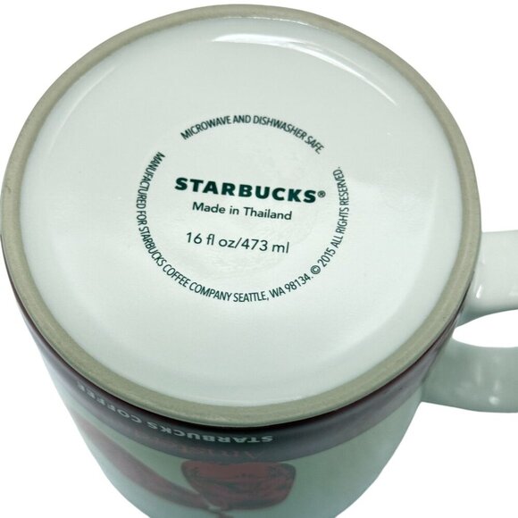 Starbucks Mug Amsterdam 16 oz 2015 Global Icon Collector Series - Picture 8 of 10